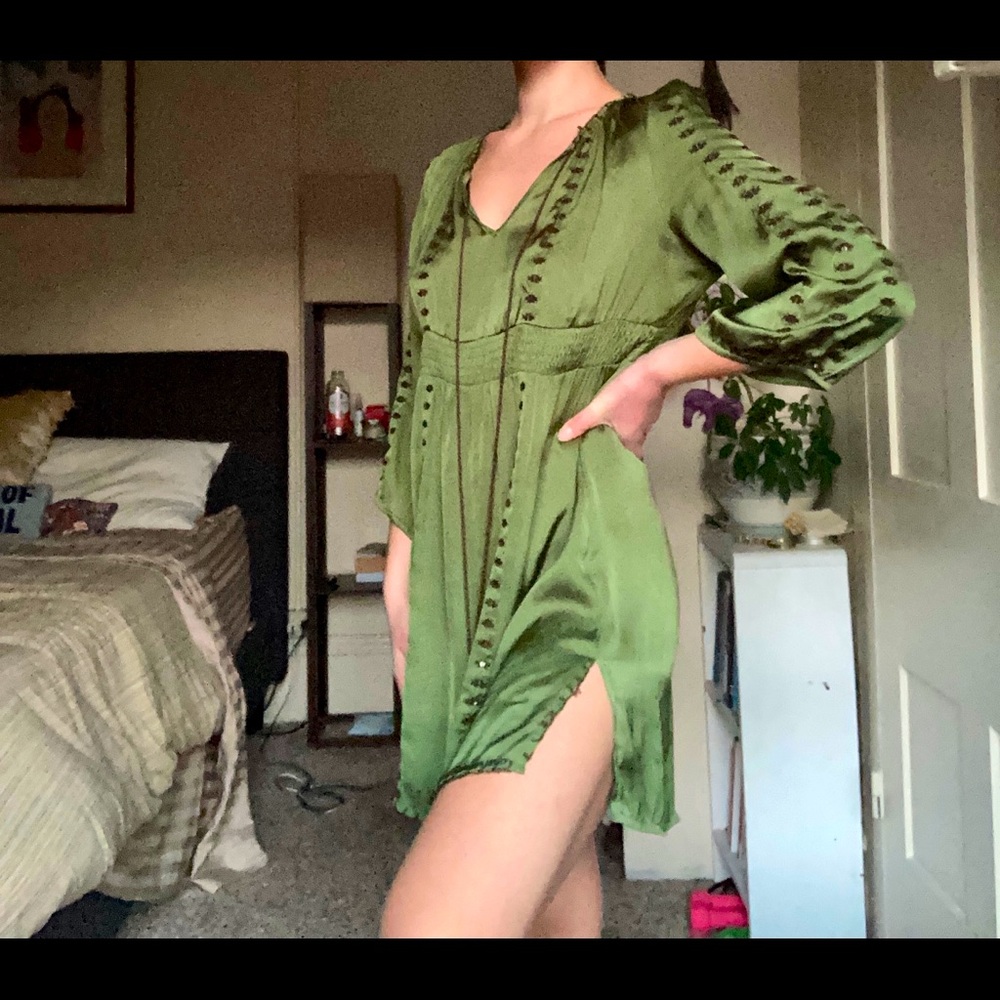 GORGEOUS Satin mini dress/ tunic 🐉